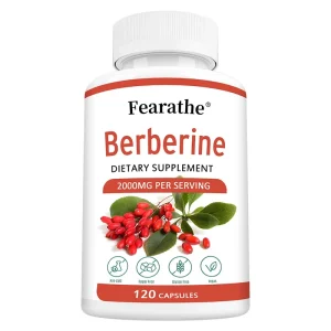 Berberine Capsules 2000mg-Cardiovascular/Digestive