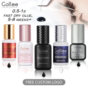 Gollee 0.5s Fast Dry Lash Adhesive Long Lasting 6-8 weeks
